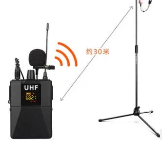 Black Little Bee X3 wireless lavalier microphone with integrated clothing clip.