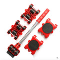 Plastic heavy object mover set, 5-piece and 13-piece options, 340mm x 110mm x 100mm, 700g