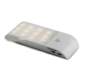 12 LED rechargeable human body sensor night light with PVC shade in New Chinese style