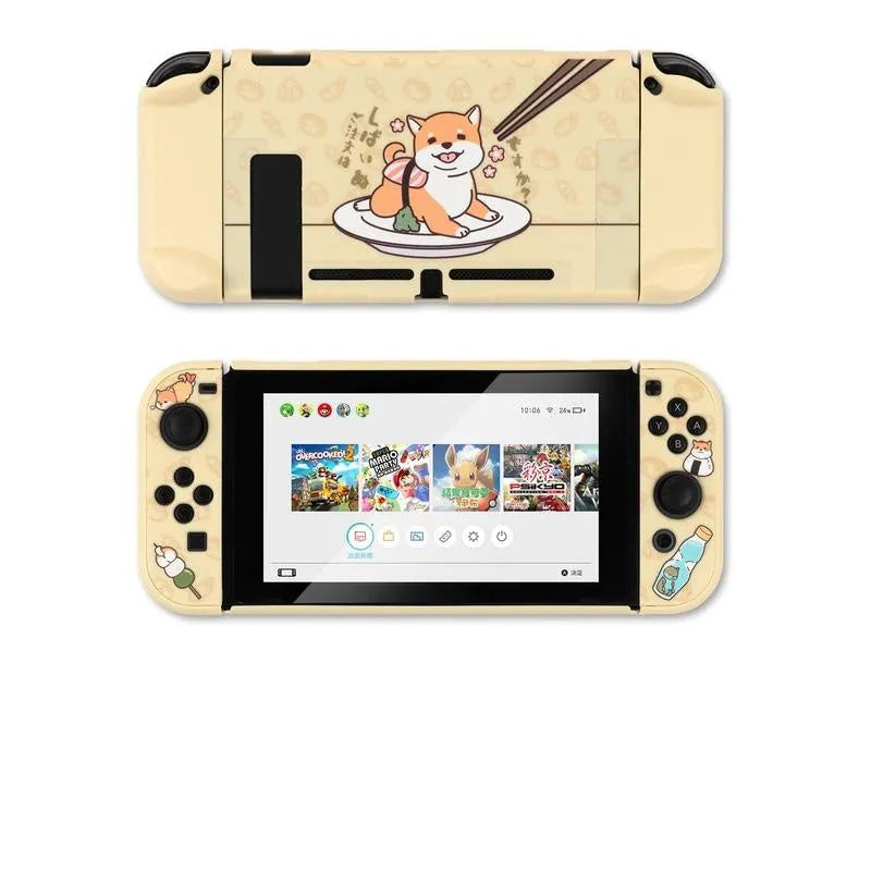 Nintendo Switch controller silicone protective shell case with rocker sleeves