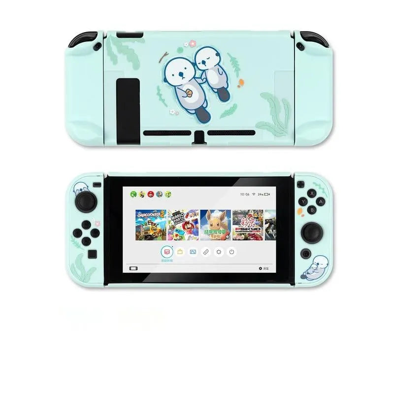 Nintendo Switch controller silicone protective shell case with rocker sleeves