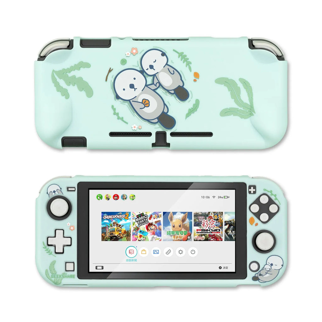 Nintendo Switch controller silicone protective shell case with rocker sleeves