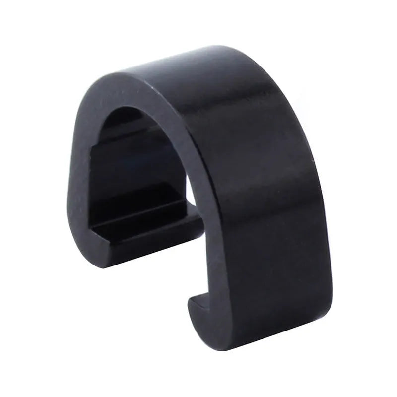 Aluminum alloy C buckle hardware in multiple colours with 10.2mm x 13mm x 5mm dimensions