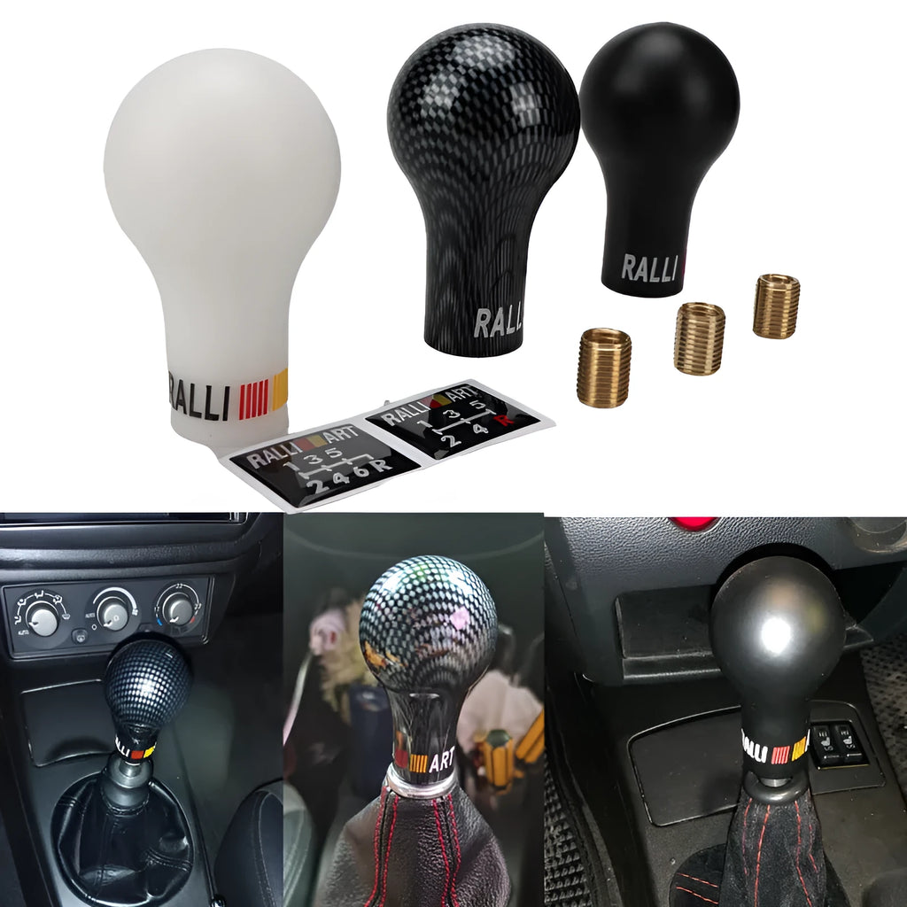 Mitsubishi car gear knob replacement in five colour options