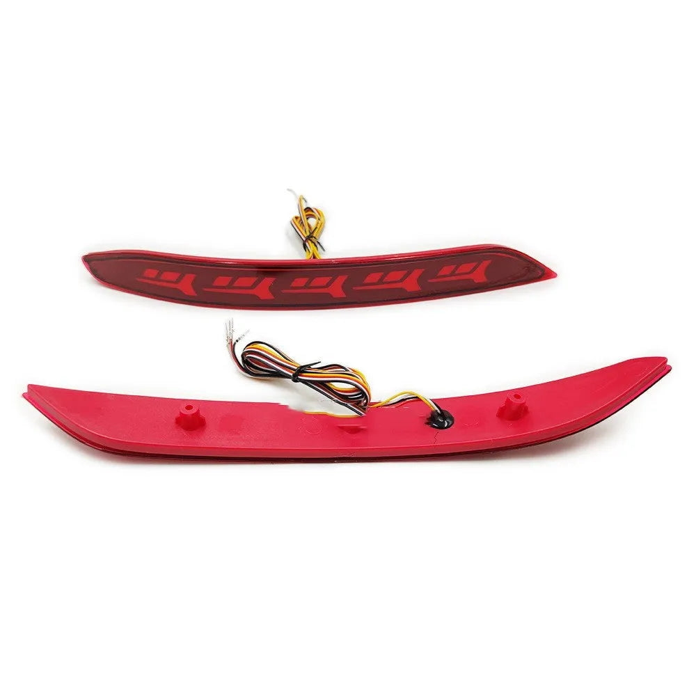 Volkswagen Sagitar rear bumper light with water flow LED streamer effects.