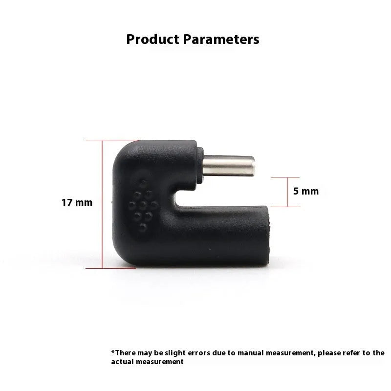 Plastic USB male to female adapter extension cable with U-bend design for mobile devices