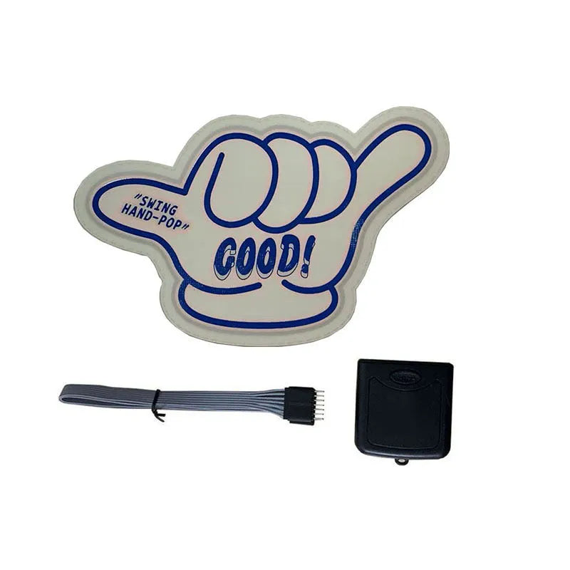 Luminous wall stickers with driver unit and connecting cable for window illumination