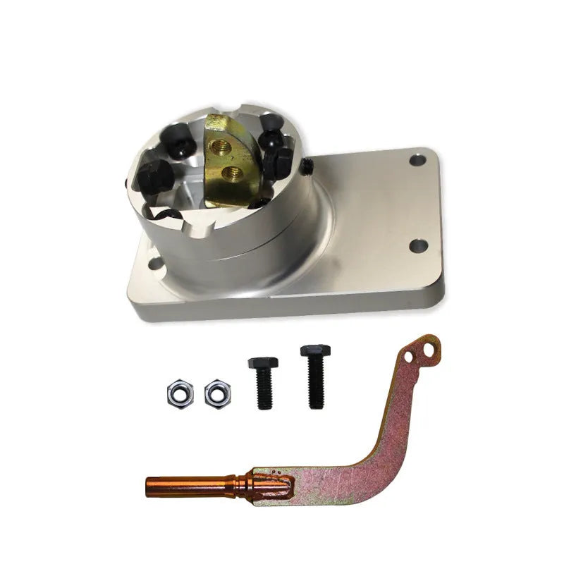 Silver aluminium alloy quick short rod shifter for Horton vehicle replacement