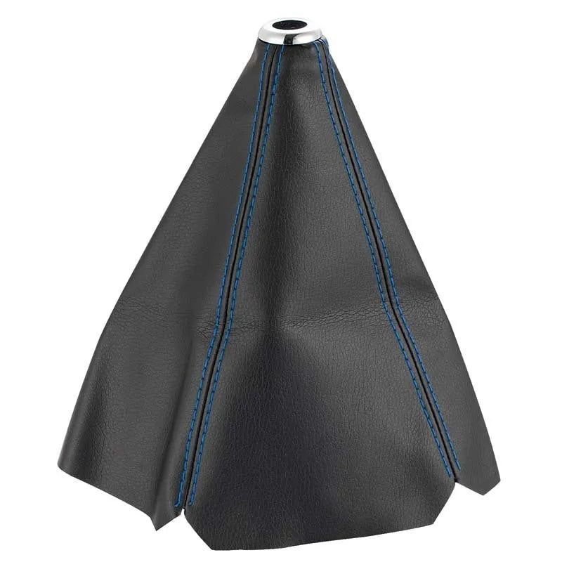 PU leather gear lever dust cover for General Motors vehicles in multiple colour options.