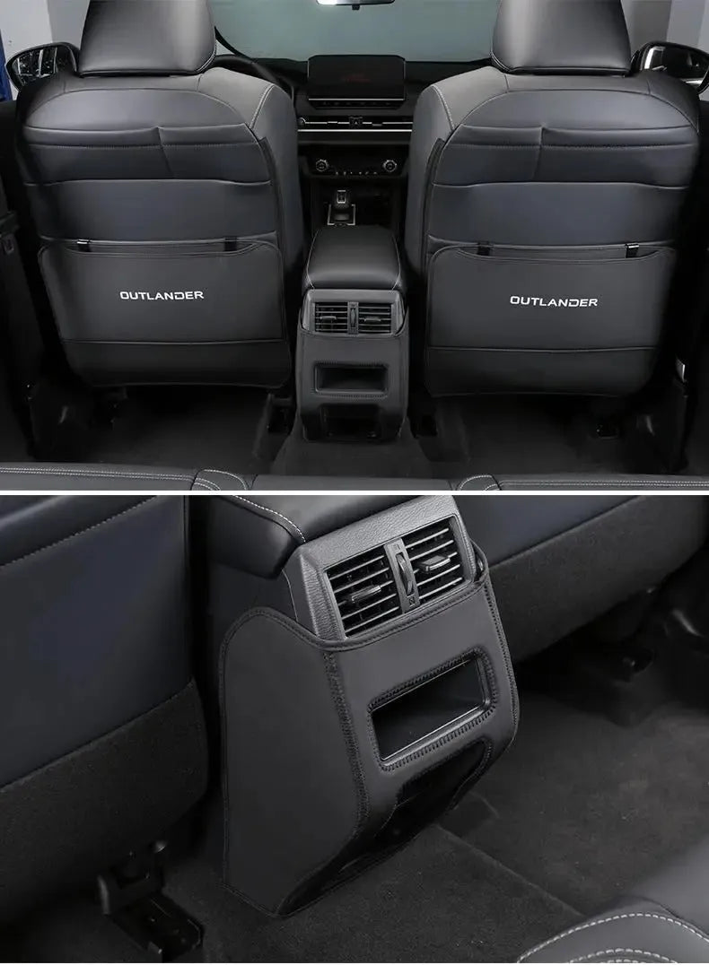 2023 Outlander leather seat anti-kick protection pad set of three pieces