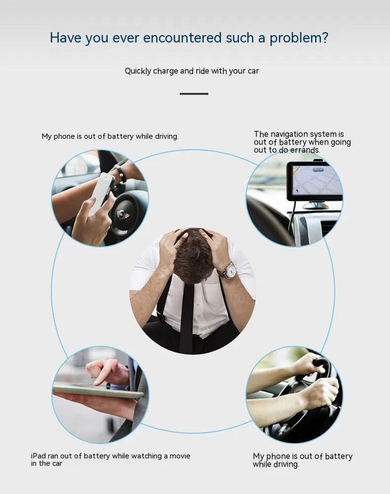 White QC30 single port USB car charger with QC2.0 fast charge certification