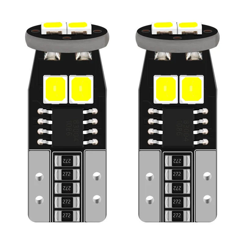 Small 10mm diameter car licence plate reading light with white LED illumination