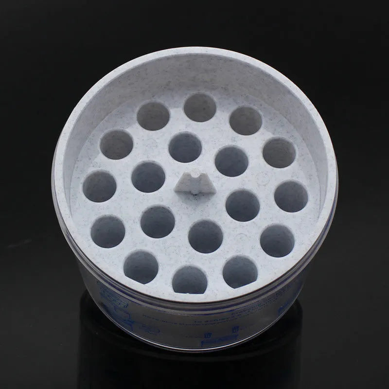 Semiconductor process cooling box gradient freezing freezer cell recovery tool with metalplastic construction
