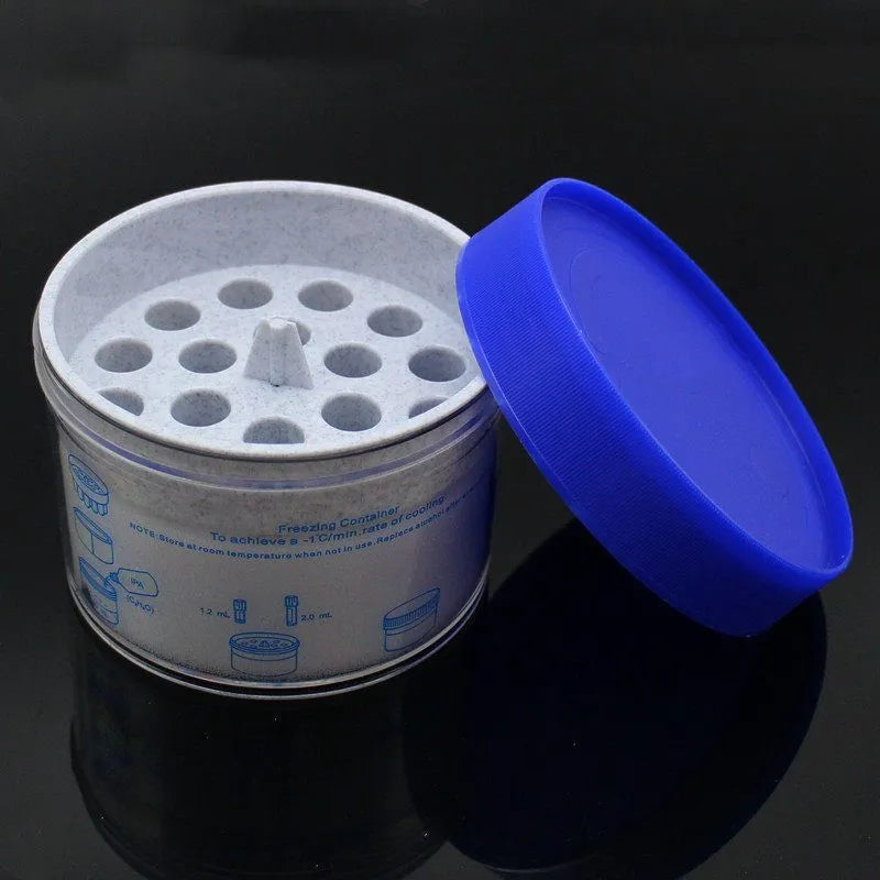 Semiconductor process cooling box gradient freezing freezer cell recovery tool with metalplastic construction