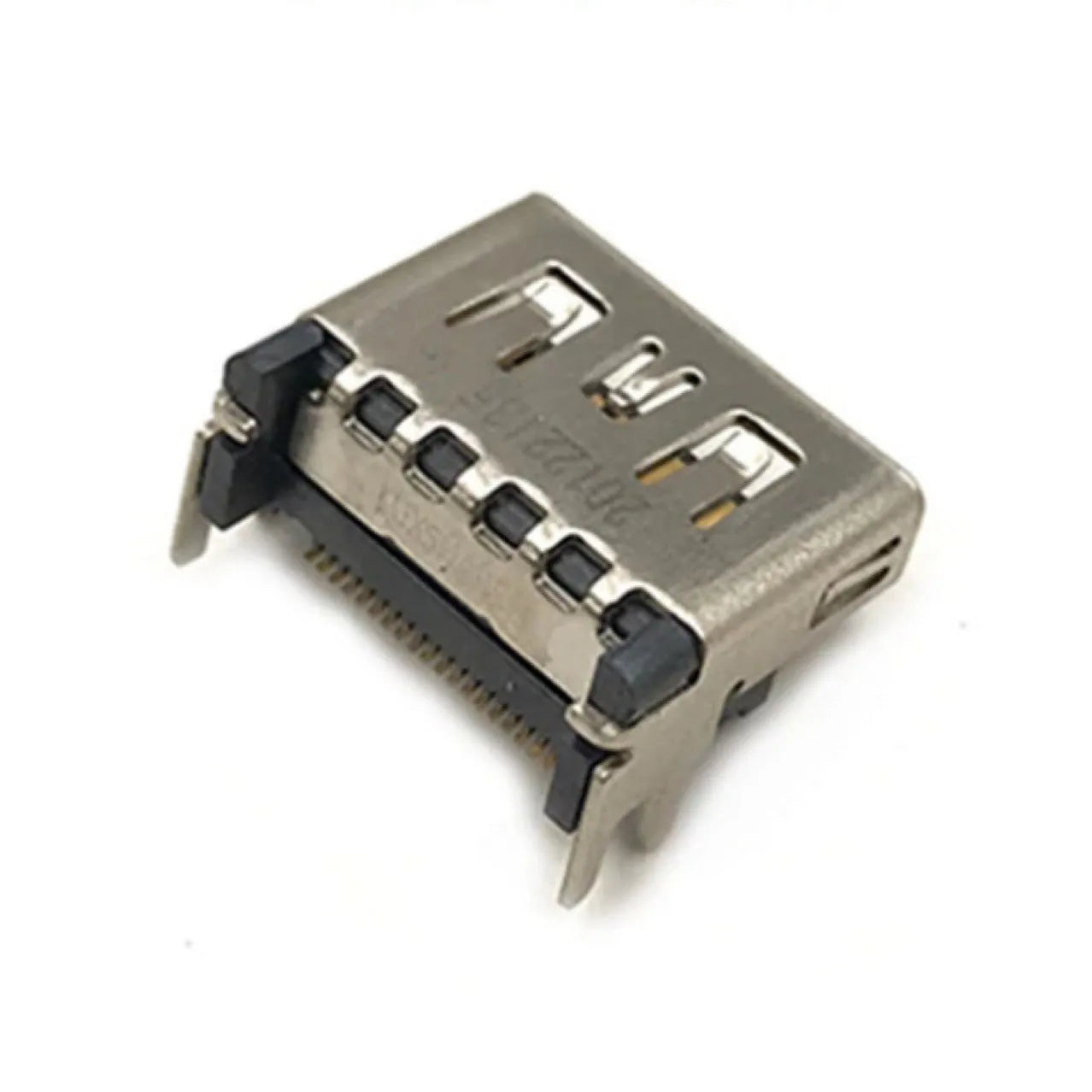 Silver HDMI interface host socket for gaming console repair and accessory replacement