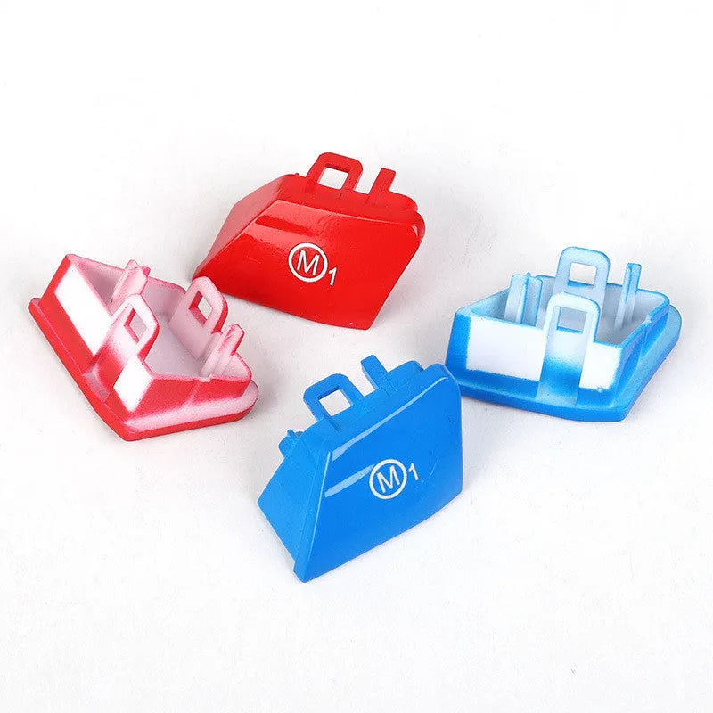 BMW steering wheel M1 M2 mode buttons in red and blue options with ABS plastic construction