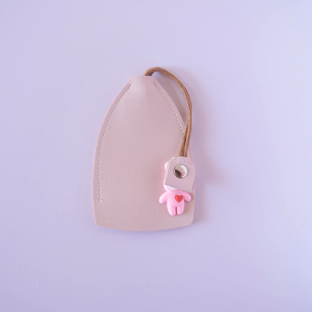 Universal large capacity PU leather car key case for key and credit card organisation in five colour options.