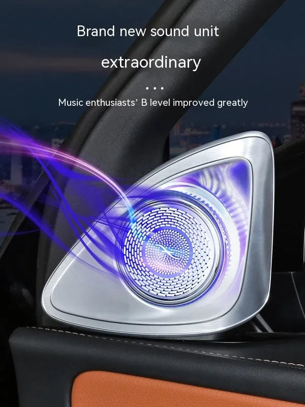 Pair of Burmester-style rotating tweeter speakers for Mercedes-Benz GLC X254