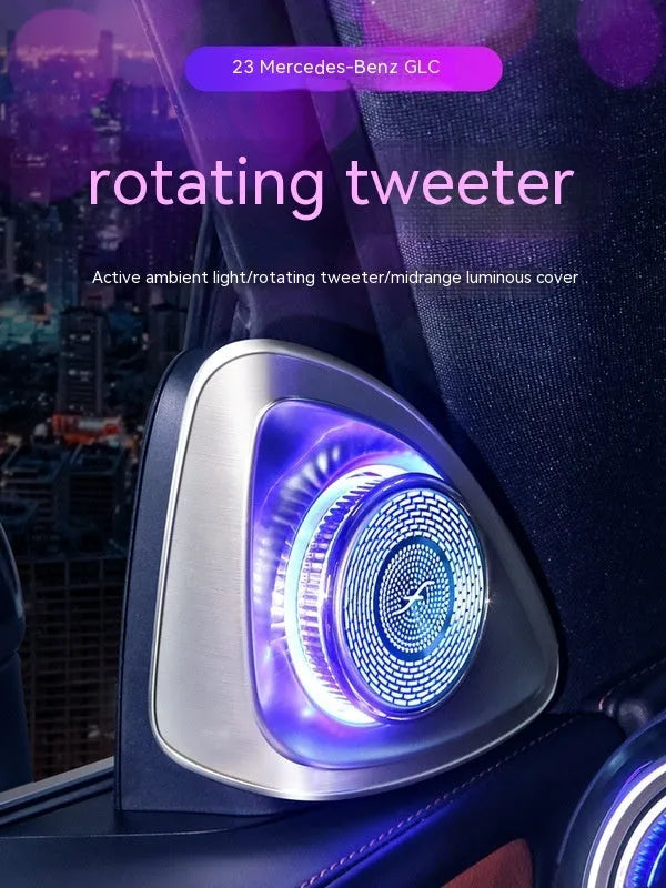 Pair of Burmester-style rotating tweeter speakers for Mercedes-Benz GLC X254