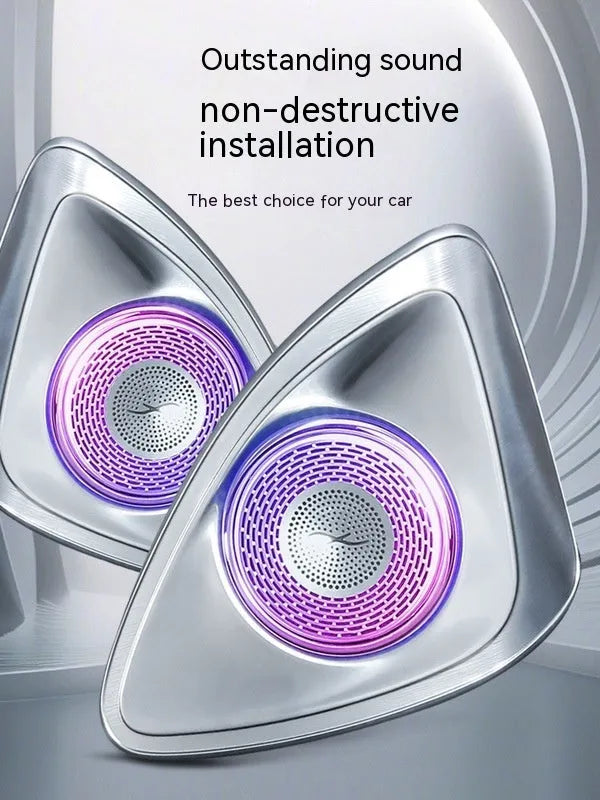 Pair of Burmester-style rotating tweeter speakers for Mercedes-Benz GLC X254