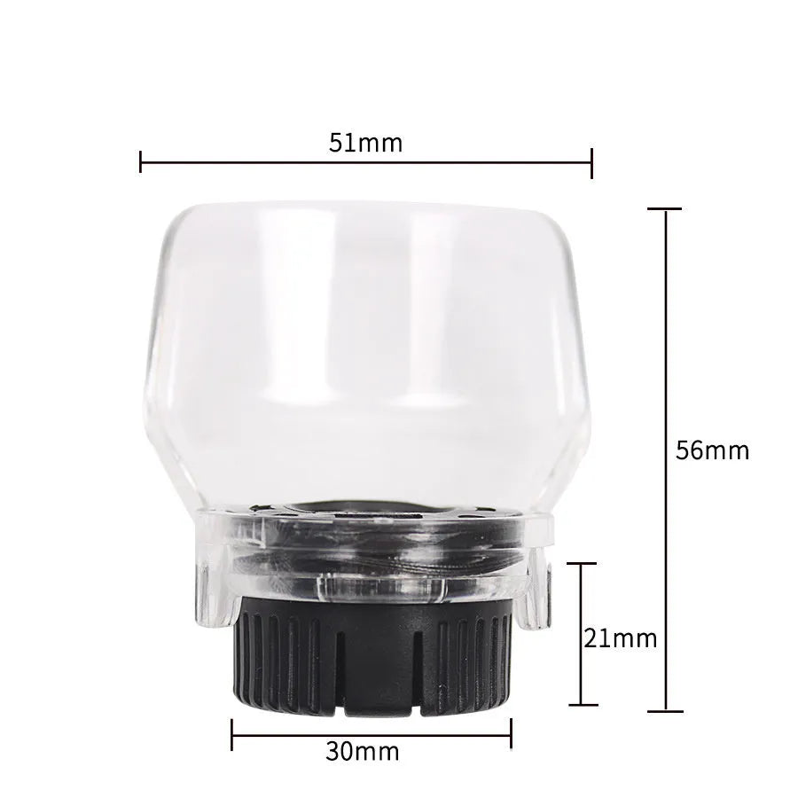 Transparent plastic horn cover safety guard for Delta grinding machine face protection