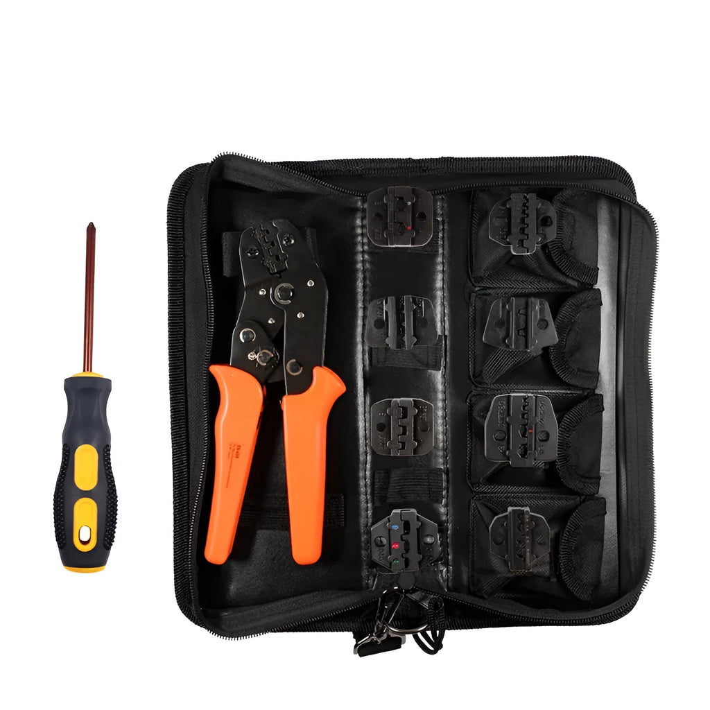 SN-48B portable terminal crimping pliers combination set with multiple wrench jaws