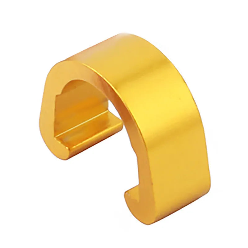 Aluminum alloy C buckle hardware in multiple colours with 10.2mm x 13mm x 5mm dimensions