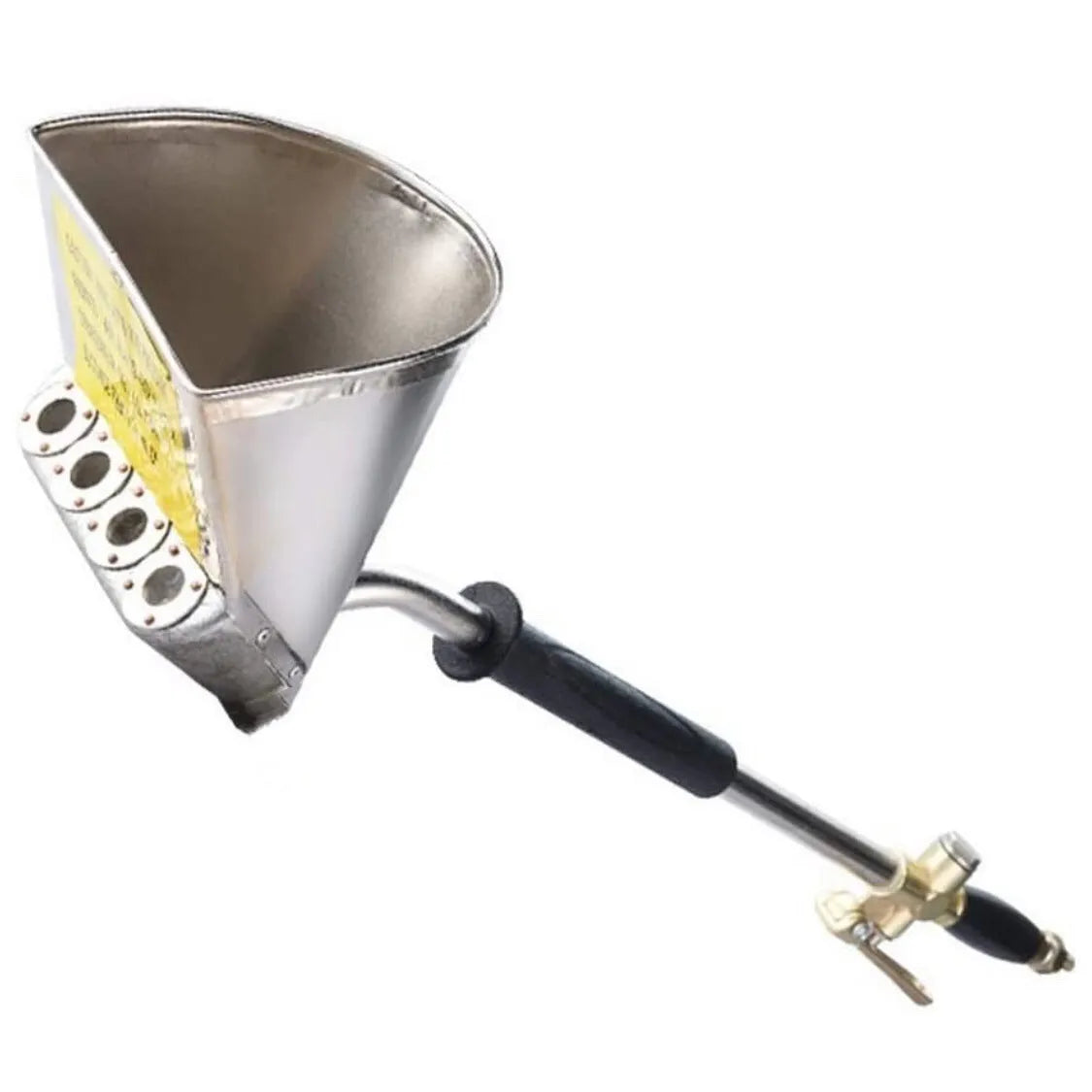 KDL-8876 automatic spray gun with aluminium stainless steel construction and 12mm nozzle