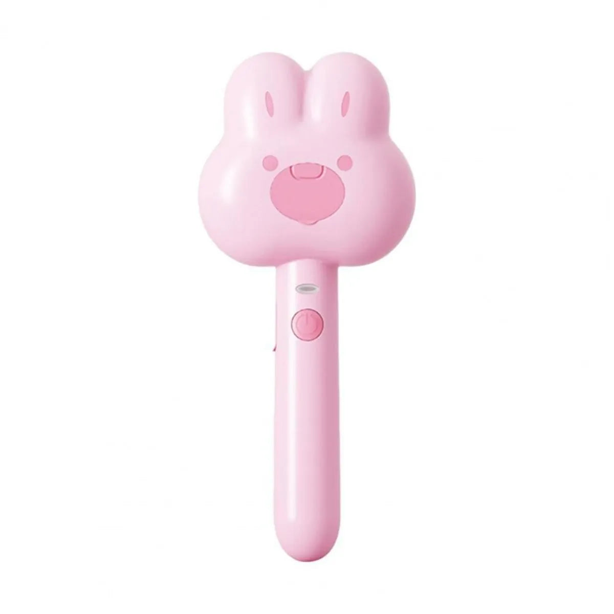 Rechargeable cat steam grooming brush with cartoon design in green, pink or white colours