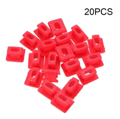 Plastic snap body clip for BMW 3 7 X3 Series E46 door walnut interior trim panel fixing buckle