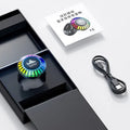 Small cube-shaped Bluetooth atmosphere lamp with voice control and Polar Light effect.