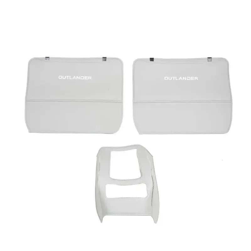 2023 Outlander leather seat anti-kick protection pad set of three pieces