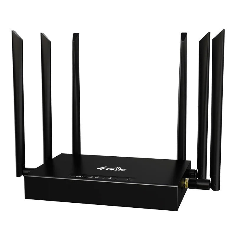 ED128 industrial iron box removable 4G/3G router with sucker antennas