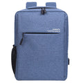 Waterproof shockproof Oxford cloth laptop backpack in multiple colours, shown with a laptop.