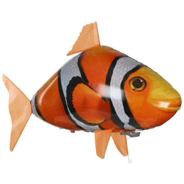 Remote control shark or clownfish helium balloon toy with infrared controller