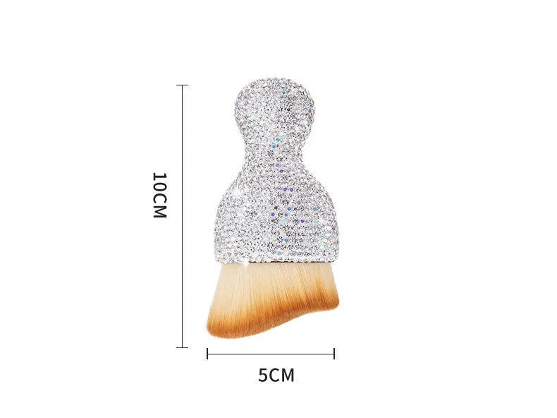 Soft PVC car interior cleaning brush for dust removal on dashboard and seats.