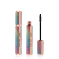 Black 4D waterproof mascara tube with curling formula for universal skin types