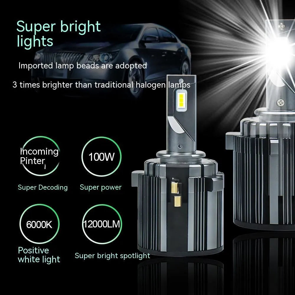 Volkswagen Golf 7 Škoda Yeti Karoq LED low beam headlight replacement bulb with aviation aluminium construction