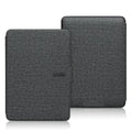 Linen leather texture magnetic closure hard case for Kindle Paperwhite in multiple colour options