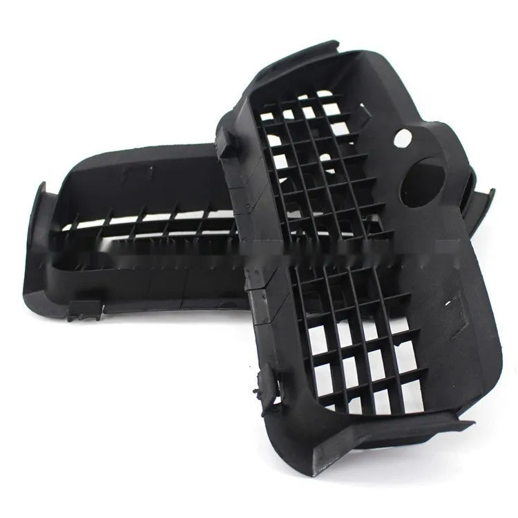 Black ABS plastic fog lamp cover pair for Volkswagen Golf 3 front bumper