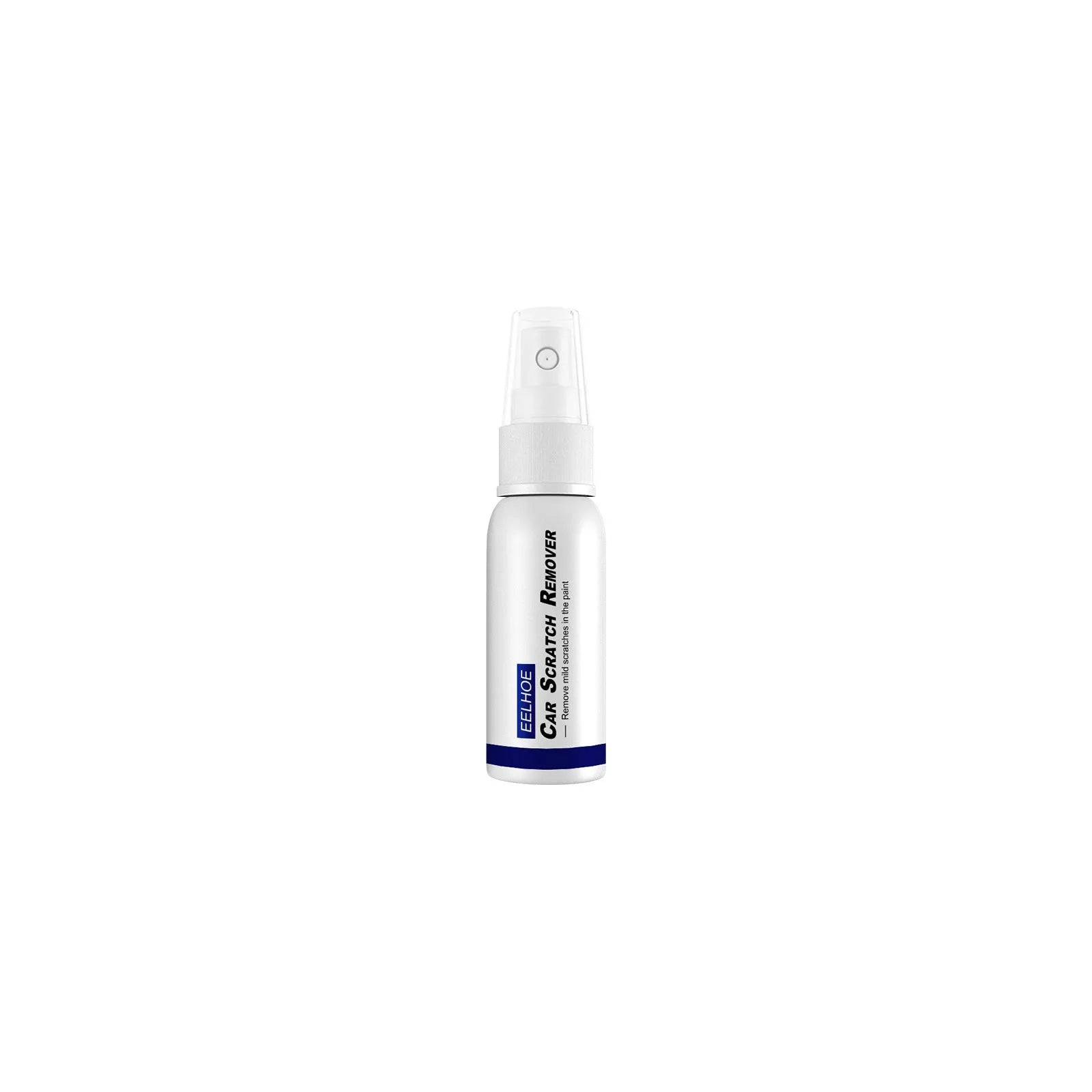 Car scratch repair spray bottle for DIY paint scratch removal and sealing.