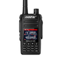 Black interphone aviation full band motorcycle communication headset with waterproof dustproof properties