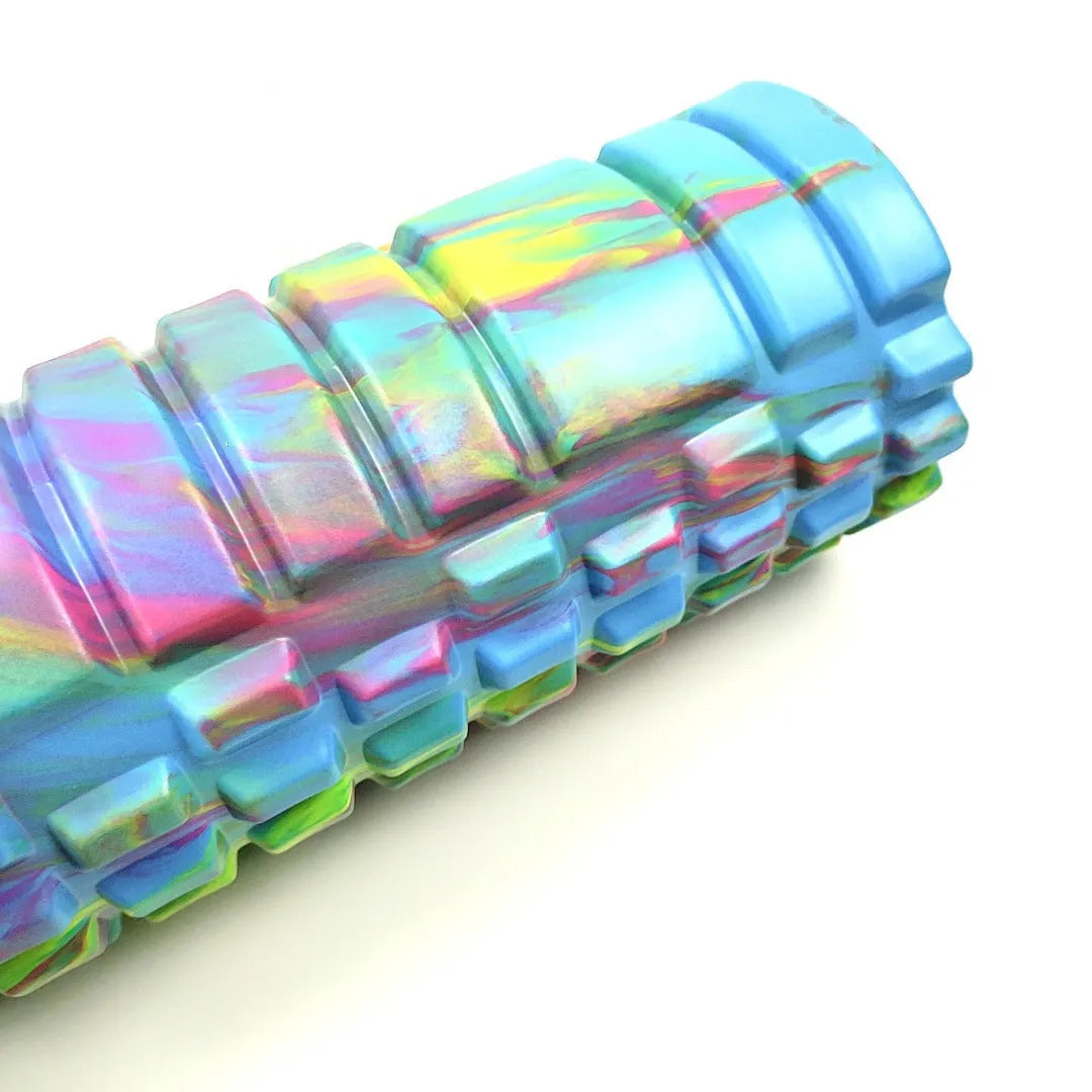 33cm camouflage pattern EVA foam roller in multiple colour options for fitness recovery