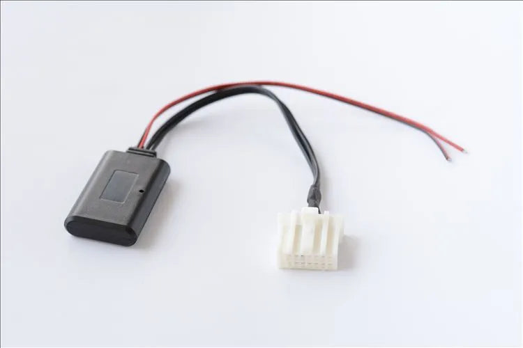 Black Bluetooth audio interface cable for Mazda cars compatible with 2006-2012 M3 and M6 models.