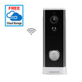 White wall-mounted network wireless camera for remote video intercom on mobile phones.