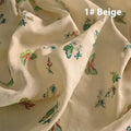 Pure ramie embroidery cloth fabric for Hanfu sewing in three colour options
