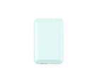 Magnetic wireless power bank in black, blue, green, pink or white with 5000mAh capacity