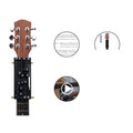 Black double chord maker device for folk guitar novice practice with automatic gear mechanism
