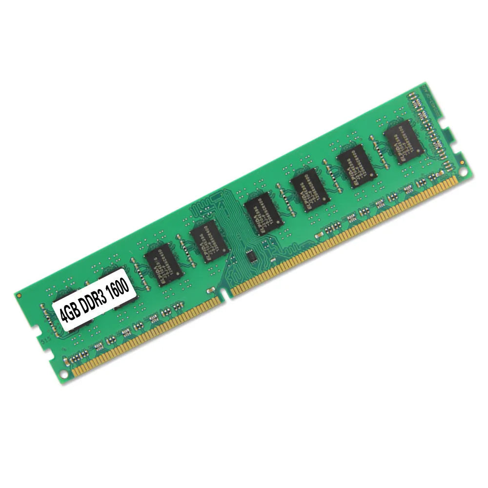 Single 4GB DDR3 1600MHz desktop memory module for AMD system upgrades
