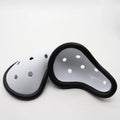 Rubber sports groin protector for adults and children, used in boxing, Sanda, hockey, and rugby.
